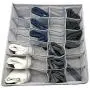 Goiio Collapsible Closet Cabinet Organizer Underwear Storage Boxes for Storing Socks, Lingerie,Belts, Ties, Panties, Baby Clothes (24 Cell) Goiio Collapsible Closet Cabinet Organizer Underwear Storage Boxes for Storing Socks, Lingerie,Belts, Ties, Panties, Baby Clothes (24 Cell)