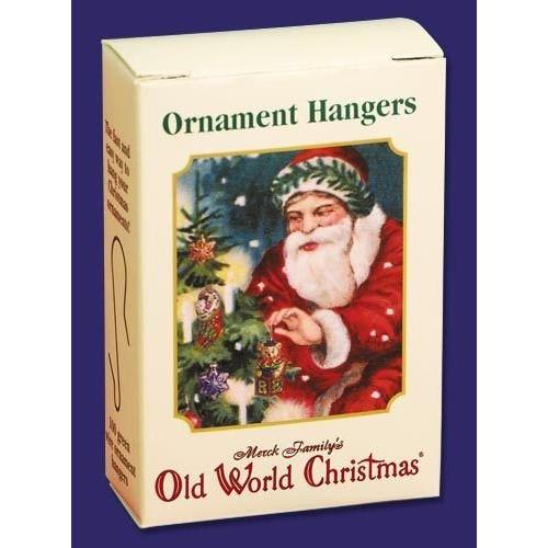 Old World Christmas Boxes of 100 Green Ornament Hangers 1441 Decoration Hooks