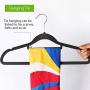 Yaheetech Premium Velvet Flocked Hangers 100 Pack Non Slip Black Clothes Suit Hangers Hook Swivel 360 Ultra Thin Yaheetech Premium Velvet Flocked Hangers 100 Pack Non Slip Black Clothes Suit Hangers Hook Swivel 360 Ultra Thin