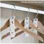 8pcs Closet Hanger Hook Organizer Space Saver Magic Multi-Port Support Baby Clothes Drying Racks Storage Rack Coat Hanger Decoration 8pcs Closet Hanger Hook Organizer Space Saver Magic Multi-Port Support Baby Clothes Drying Racks Storage Rack Coat Hanger Decoration
