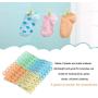 Mokylor 20Pcs Convenient Plastic Laundry Clothes Pins Hangers Spring Clamp Clips Sock Clips
