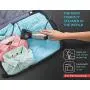 Steamer for Clothes, Hand Held Portable Travel Garment Steamer, Metal Steam Head, 25s Heat Up, Pump System, Mini Size, Handheld Steamer for Any Fabrics, No Water Spitting, 110V Steamer for Clothes, Hand Held Portable Travel Garment Steamer, Metal Steam Head, 25s Heat Up, Pump System, Mini Size, Handheld Steamer for Any Fabrics, No Water Spitting, 110V