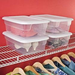 Sterilite 12 Quart Storage Box- White (Available in Case of 15 or Single Unit)