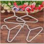 10pcs Random Color-Home Decoration Fashion Pearl Bow Clothes Clothing Hanger for Kids Children Pet Dog Cat Clothing Hanger