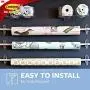 Command Clear Medium Hooks, 7 Hooks, 12 Strips - Easy to Open Packaging, Organize Damage-Free