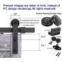DonYoung 6FT Single Sliding Barn Door Hardware Kit, Heavy Duty Steel Barn Door Track 2PCS I-Shape Hanger with Quiet and Smooth Wheel, Includes All Necessary Accessories, Black