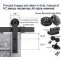 DonYoung 6FT Single Sliding Barn Door Hardware Kit, Heavy Duty Steel Barn Door Track 2PCS I-Shape Hanger with Quiet and Smooth Wheel, Includes All Necessary Accessories, Black