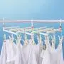 HJYPYJ Magic Hanger,360?? Rotate Multifunction Folding Hangers,Portable Non-Slip Plastic Hanger Clip,Space-Saving Organizer Hanger Wheel Design/White HJYPYJ Magic Hanger,360?? Rotate Multifunction Folding Hangers,Portable Non-Slip Plastic Hanger Clip,Space-Saving Organizer Hanger Wheel Design/White