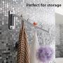 Newdora [2 Pack] Folding Wall Mounted Clothes Hanger Rack Clothes Hook Stainless Steel with Swing Arm Holder Clothing Hanging System Closet Storage Organizer Heavy Duty Drying Rack Wall Mount Hanger