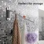 Newdora [2 Pack] Folding Wall Mounted Clothes Hanger Rack Clothes Hook Stainless Steel with Swing Arm Holder Clothing Hanging System Closet Storage Organizer Heavy Duty Drying Rack Wall Mount Hanger