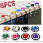 Dotop Purse Hooks Crystal Folding Handbag Hanger Holder Womens Bag Storage 8pcs
