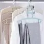 HJYPYJ Magic Hanger,Layered Storage Folding Hanger,3 in 1 PP Space-Saving Organizer Hanger Strong Bearing Capacity/Blue / 2 pcs HJYPYJ Magic Hanger,Layered Storage Folding Hanger,3 in 1 PP Space-Saving Organizer Hanger Strong Bearing Capacity/Blue / 2 pcs