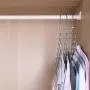Giftol Metal Space Saving Hangers 12 Slots New Version Hanger Magic Cascading Hanger Closet Wardrobe Clothes Organizer(4 Pack)