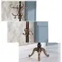 European Style Solid Wood Coat Racks Indoor Landing Bedroom Hangers Modern Assembly Home Clothes Hanger 180cm ( Color : Brown )
