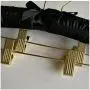 DNJKSA 30cm 5pcs/lot Cloth Hangers with Clips Sponge Hanger for Pants Skirts Underwear(Random Color)