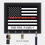 Personalized Key Holder, Firefighter Gift, Key Hanger, Wall Key Rack, Wall Key Holder, Key Holders, Rustic Wood Key Holder 10" x 12"