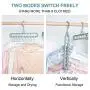 BKONF Space Saving Hangers, Clothes Grouper, Multifunctional Closet Organizer, Pack of 6 BKONF Space Saving Hangers, Clothes Grouper, Multifunctional Closet Organizer, Pack of 6