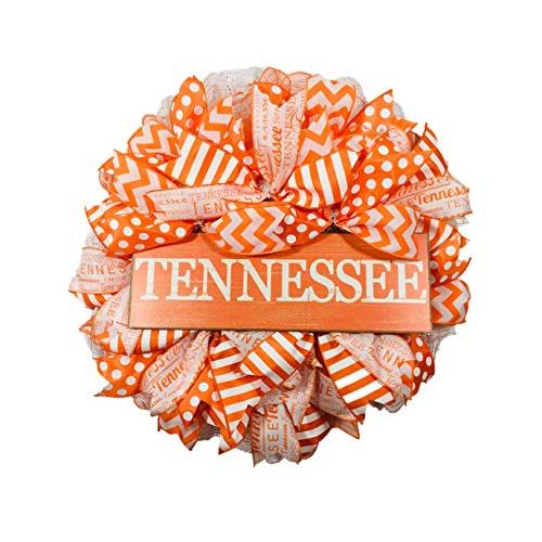 Tennessee Vols Door Hanger, Handcrafted, 22 Inches