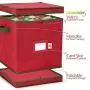 StorageMaid Holiday Storage Set - Large Ornament Storage, Ornament Storage Box, 30