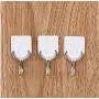 24PCS Strong Adhesive Hook Wall Door Sticky Hanger Holder Kitchen Bathroom White Hangers for Clothes 24PCS Strong Adhesive Hook Wall Door Sticky Hanger Holder Kitchen Bathroom White Hangers for Clothes