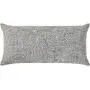 Ravenna Home Classic Paisley Throw Pillow - 24 x 12 Inch, Grey