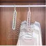 10pcs Random Color Non-Slip Plastic Clothes Hanger Storage Rack Holder Wardrobe Closet Organizer Clothing Space Saving Hanging Hooks 10pcs Random Color Non-Slip Plastic Clothes Hanger Storage Rack Holder Wardrobe Closet Organizer Clothing Space Saving Hanging Hooks