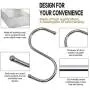 Heavy Duty S Hooks for Hanging, 30 Pack Hanging Metal Hooks, Stainless Steel S Hanging Hooks,Sturdy S Hooks for Hanging Clothes Pots Pans, Perfect for Kitchen Workshop Bathroom Heavy Duty S Hooks for Hanging, 30 Pack Hanging Metal Hooks, Stainless Steel S Hanging Hooks,Sturdy S Hooks for Hanging Clothes Pots Pans, Perfect for Kitchen Workshop Bathroom