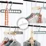 Mchuxin Magic Hanger -Family Essentials Clothes Hangers, Space Saving Multi-Functional Non-Slip Clothes Organizer, 360°Degree Swivel Cascading Hanger (Gray) Mchuxin Magic Hanger -Family Essentials Clothes Hangers, Space Saving Multi-Functional Non-Slip Clothes Organizer, 360°Degree Swivel Cascading Hanger (Gray)