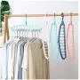 DNJKSA Space Saver Hangers Multifunctional Magic Clothes Hangers Closet Organizer Hook Rack(2 Pieces/Lot)(Random Color) DNJKSA Space Saver Hangers Multifunctional Magic Clothes Hangers Closet Organizer Hook Rack(2 Pieces/Lot)(Random Color)