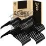 Utopia Home Shirt Hangers Non Slip Velvet Hangers (Bulk Pack of 150, Black)
