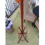 AQ-FURNITURE Coat and Hat Wooden Rack Antique Style with Umbrella Stand Hanger with 12 Hooks Floor Peg Hanger for Clothes Coat and Hat Rack Stand