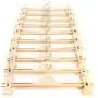 HANGERWORLD 25 Cream 13.4inch Plastic Coat Clothes Garment Pants Skirt Hangers with Adjustable Clips HANGERWORLD 25 Cream 13.4inch Plastic Coat Clothes Garment Pants Skirt Hangers with Adjustable Clips