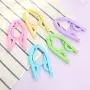 FEIDOL 10 PCS Outdoor Clothes Hangers Portable Folding Clothes Hangers Clothes Drying Rack for Travel Colorful Clothing Hanger for Hotel Hiking Camping FEIDOL 10 PCS Outdoor Clothes Hangers Portable Folding Clothes Hangers Clothes Drying Rack for Travel Colorful Clothing Hanger for Hotel Hiking Camping