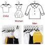 24 Pcs Travel Hangers - Portable Folding Clothes Hangers Travel Accessories Foldable Clothes Drying Rack for Travel (Black) 24 Pcs Travel Hangers - Portable Folding Clothes Hangers Travel Accessories Foldable Clothes Drying Rack for Travel (Black)