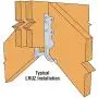 Light Rafter U Hngr 2x6