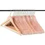 Neaties American Cedar Wood Hangers with Notches and Bar for Fresh Closet, 24pk Neaties American Cedar Wood Hangers with Notches and Bar for Fresh Closet, 24pk