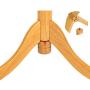 NYDZDM 175CM Coat Rack Stand 8 Hooks Clothes Stand Tree Stylish Wooden Hat Coat Rail Stand Rack Clothes Jacket Storage Hanger Organiser (Color : A)
