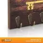 getDigital Alohomora Key Rack | Magical Home & Office Decor Key Holder with 5 Metal Hooks | Also Suitable as a Hanger for Clothes, Bags or Dog Leashes getDigital Alohomora Key Rack | Magical Home & Office Decor Key Holder with 5 Metal Hooks | Also Suitable as a Hanger for Clothes, Bags or Dog Leashes