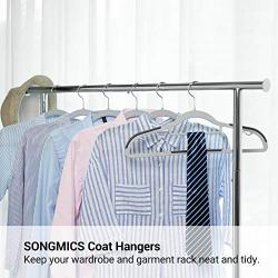 TIMMY Plastic Hangers, 50 Pack Ultra Thin Non Slip Clothes Hanger Space  Saving Coat Hangers, 360°Rotating Rose Gold Hook Hanger Heavy Duty Pant