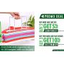 Standing Clothes Hanger Stacker Holder, 2 pcs Drying Rack Caddy Premium Grade PP for Tidier Laundry Room Closet Organizer, Large Capacity Hold Up to 30 Hangers with Manual for Installation