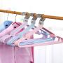 Kids Clothes Hangers, FOME 20 Pack 12 inch Cute Non-Slip Rubber Clothes Hangers Slacks Pants Hangers Small Clothes Hanger Baby Hangers for Childrens Skirt Dress Pants