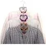 20Piece Creative Mini Clothes Hanger Easy Hook Closet Organizer Storage Rack Holder Hook Antislip Clothes Hanger Decoration
