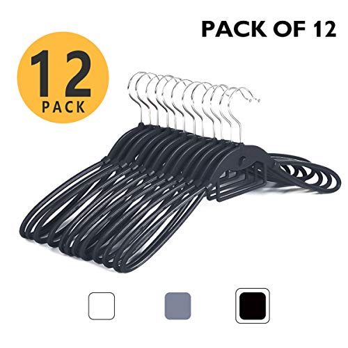 VISMOORE Portable Suit Hanger for Travel Luxury Design with Tie Holder and Reinforce Rotatable Hanger Wings Free Swivel to Different Shoulder Widths, Space Saving Clothes Hangers (Black, Suit&Tie) VISMOORE Portable Suit Hanger for Travel Luxury Design with Tie Holder and Reinforce Rotatable Hanger Wings Free Swivel to Different Shoulder Widths, Space Saving Clothes Hangers (Black, Suit&Tie)