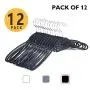 VISMOORE Portable Suit Hanger for Travel Luxury Design with Tie Holder and Reinforce Rotatable Hanger Wings Free Swivel to Different Shoulder Widths, Space Saving Clothes Hangers (Black, Suit&Tie) VISMOORE Portable Suit Hanger for Travel Luxury Design with Tie Holder and Reinforce Rotatable Hanger Wings Free Swivel to Different Shoulder Widths, Space Saving Clothes Hangers (Black, Suit&Tie)