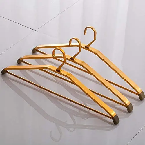 DXG&FX Aluminum Hanger in Space Adult Aluminum Clothes Pole Wind-Proof Aluminium Hanger-A