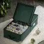 Underbed Christmas Ornament Storage Boxes With Lide - Sturdy 600D Oxford Fabric Stores up to 64 Standard Christmas Ornaments, And Holiday Accessories Storage Container with Dividers, - 5 Year Warranty Underbed Christmas Ornament Storage Boxes With Lide - Sturdy 600D Oxford Fabric Stores up to 64 Standard Christmas Ornaments, And Holiday Accessories Storage Container with Dividers, - 5 Year Warranty