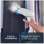 Rowenta Xcel Steam Compact DR7000 Hand-held garment steamer 1100-Watt, Blue