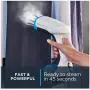Rowenta Xcel Steam Compact DR7000 Hand-held garment steamer 1100-Watt, Blue Rowenta Xcel Steam Compact DR7000 Hand-held garment steamer 1100-Watt, Blue