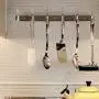 HOMFA Coat Hook Wall Mounted Stainless Steel Hook Rack with 6 Dual Hanger Hooks for Coats, Hats, Scarves, key HOMFA Coat Hook Wall Mounted Stainless Steel Hook Rack with 6 Dual Hanger Hooks for Coats, Hats, Scarves, key