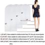 Garment Bag Clear for Long Dress 24 x 60 Moth Proof Garment Bags White Breathable Full Zipper Dust Cover for Clothes Storage Closet Pack Of 6
